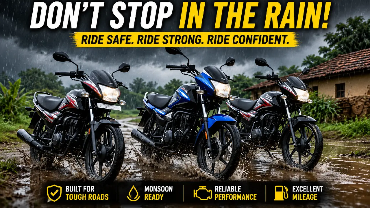 Best 125cc Bikes for Heavy Rain-Safety, Performance & Buying Guide