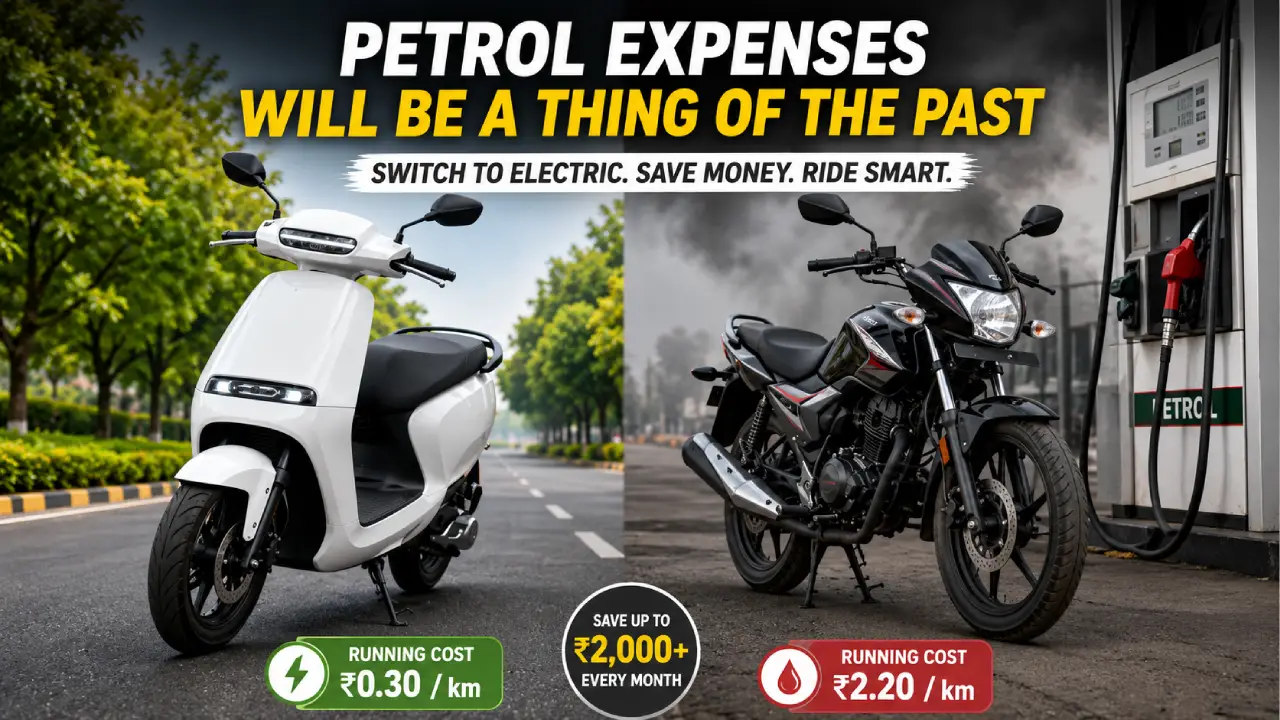 Best Electric Scooters Under ₹1 Lakh in India 2026 – Save ₹2,000+ Every Month on Fuel