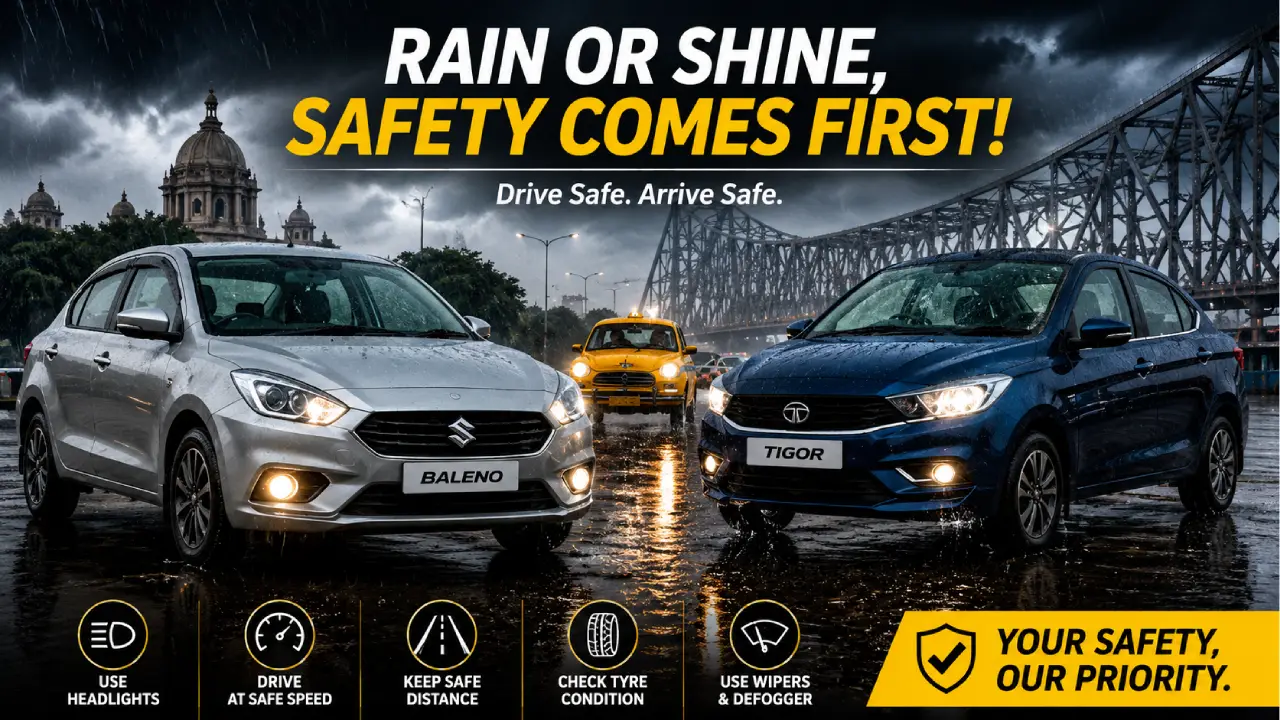Maruti Dzire vs Tata Tigor: Which Sedan Is Safer for Kolkata’s Heavy Monsoon Rains in 2026?